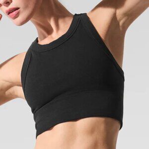 ALO Yoga Seamless Delight High Neck Bra, NWT, size small